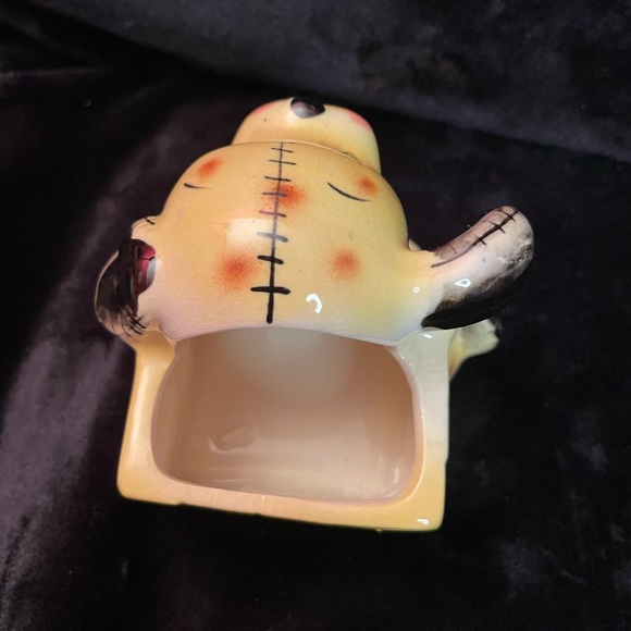 Rare Vintage 50’s Patchwork Puppy Shefford Animal
Figurine Ceramic Planter 4303 - Picture 4 of 7